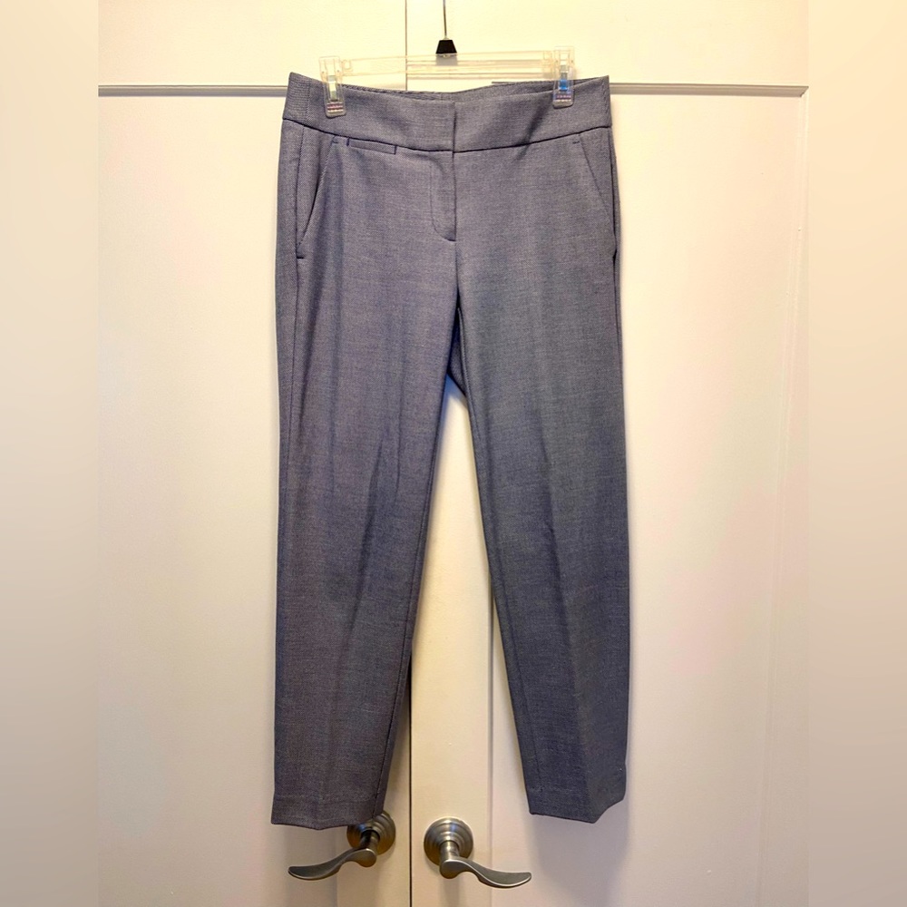 Ann Taylor LOFT ‘julie’ Light Blue Ankle-Length Slacks - Size 2 - Picture 3 of 8